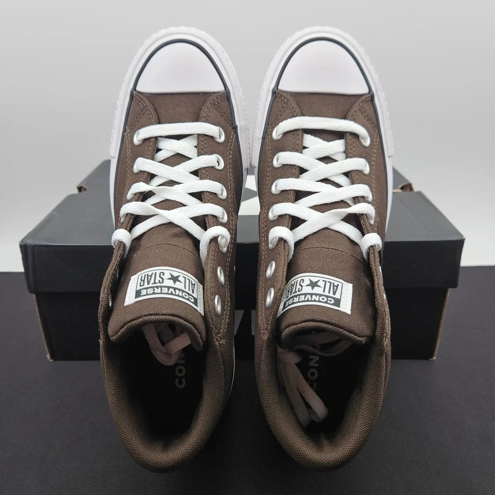 Converse CTAS Malden Street Mid Fresh Brew Brown Mens 8 Womens 10 A11708F NEW - Picture 4 of 7